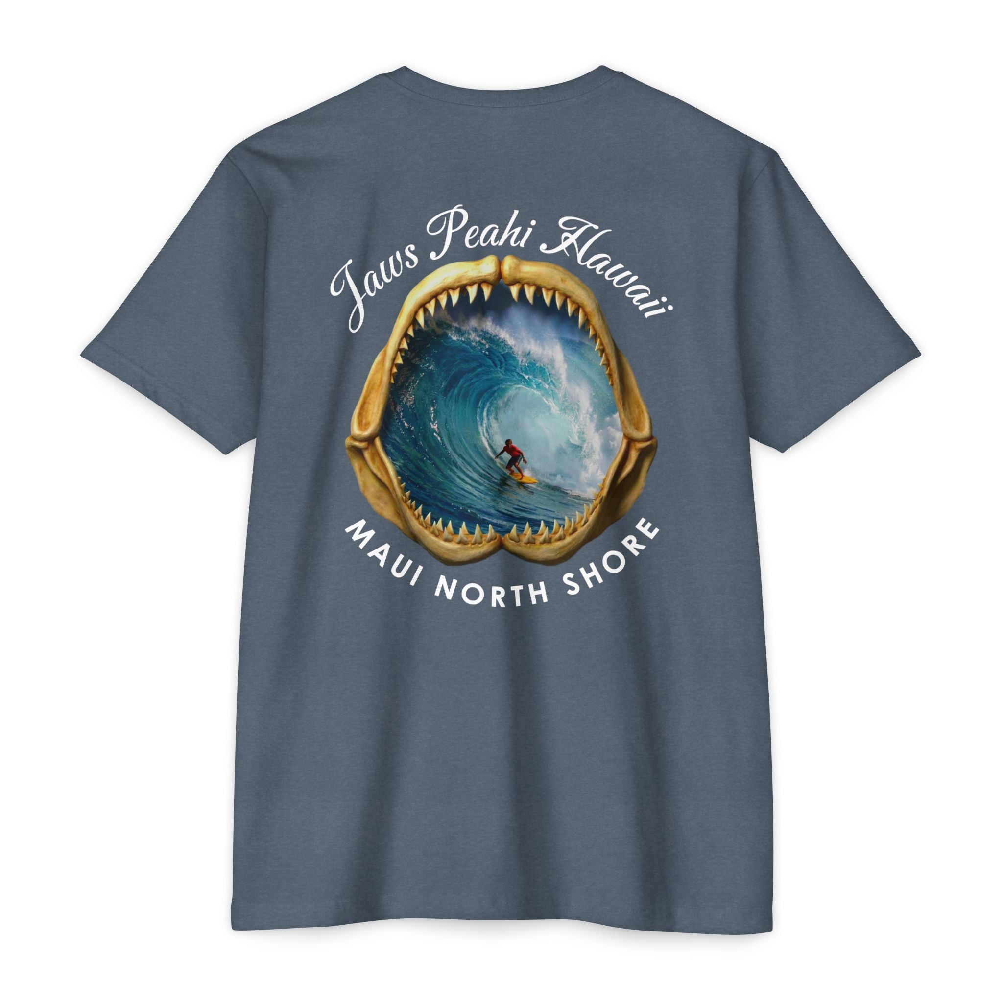 Jaws Peahi Hawaii T-Shirt – Maui North Shore Surf Graphic Tee