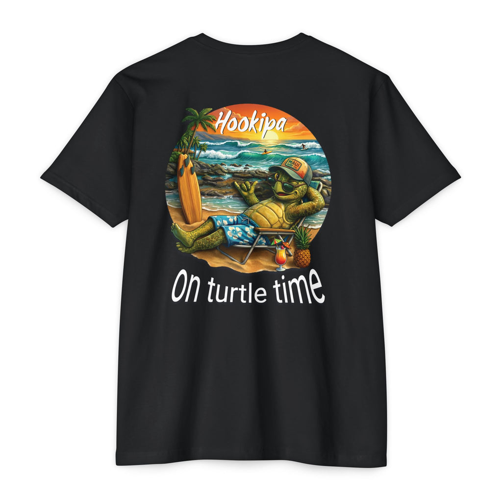 Hookipa 'On Turtle Time' Beach Turtle T-Shirt