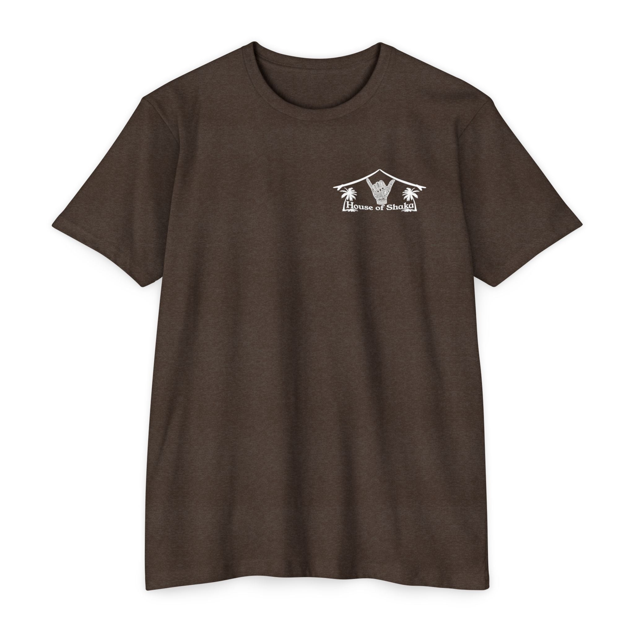 Genesis Surf T-Shirt — "God Drawing the Wave" Spiritual Surf Art