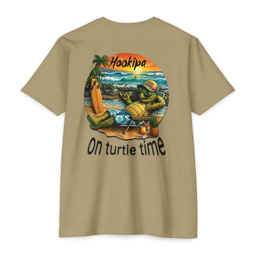 Hookipa 'On Turtle Time' Beach Turtle T-Shirt